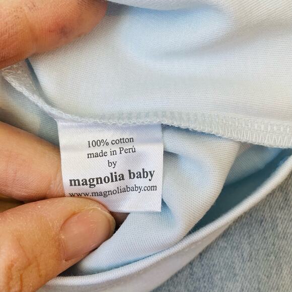 NWT (Please Read) Magnolia Baby Size 4 Happy Bunny Collar Short Set - Picture 5 of 7